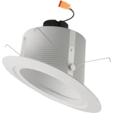 The Slant System 5" Integrated LED Baffle Recessed Trim