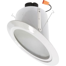 The Slant System 6" Integrated LED Reflector Recessed Trim - 1050 Lumens 5000 Kelvin