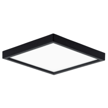 Sky Panels 5" Wide LED Flush Mount Square Ceiling Fixture - 10 W, 600 Lumens, 3000K