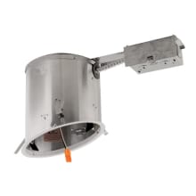 6" Integrated LED IC Airtight Remodel Housing for Sloped Ceilings