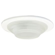 20W Single Light Mini MR16 Downlight with Shower Trim, Frosted Glass and Rubber Gasket