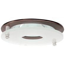 4" Clear Reflector with Suspended Frosted Glass