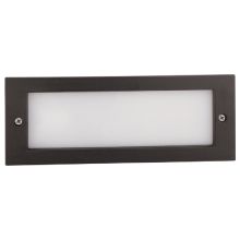 40W Incandescent Brick Light with Open Faceplate