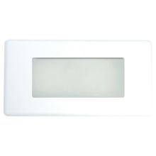 Incandescent Step Light with Frosted Glass Lens