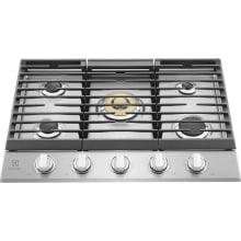 KitchenAid 36 Built-In Gas Cooktop Stainless Steel KCGS556ESS