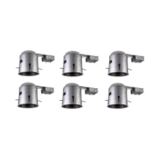 Elitco Remodel Housing for 6 Inch Trim - Non-IC Rated - Pack of 6
