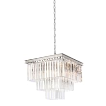 Sydney 13 Light 22" Wide Crystal Waterfall Chandelier