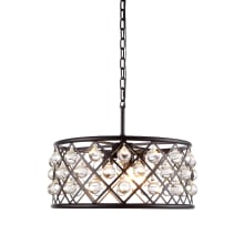 Madison 5 Light 20" Wide Crystal Pendant with Clear Royal Cut Crystals