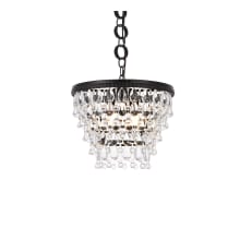 Nordic 4 Light 16" Wide Crystal Pendant with Clear Royal Cut Crystals