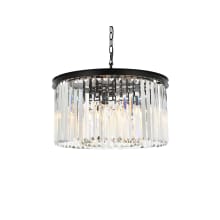 Sydney 8 Light 26" Wide Crystal Drum Chandelier with Clear Royal Cut Crystals