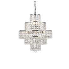Maxime 13 Light 20" Wide Crystal Mini Chandelier with Clear Royal Cut Crystals