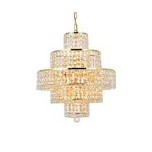 Maxime 13 Light 20" Wide Crystal Mini Chandelier with Clear Royal Cut Crystals