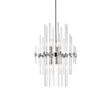 Sienna 6 Light 17" Wide Crystal Chandelier with Clear Royal Cut Crystals