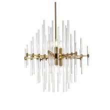 Sienna 6 Light 23" Wide Crystal Chandelier with Clear Royal Cut Crystals