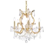Maria Theresa 6 Light 20" Wide Crystal Chandelier with Clear Royal Cut Crystals
