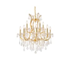 Maria Theresa 13 Light 27" Wide Crystal Chandelier with Clear Royal Cut Crystals