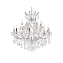Maria Theresa 24 Light 36" Wide Crystal Chandelier with Clear Royal Cut Crystals