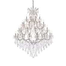 Maria Theresa 49 Light 46" Wide Crystal Chandelier with Clear Royal Cut Crystals