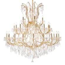 Maria Theresa 41 Light 52" Wide Crystal Chandelier with Clear Royal Cut Crystals