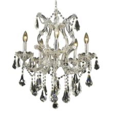 Maria Theresa 6 Light 20" Wide Crystal Chandelier with Clear Royal Cut Crystals