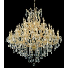 Maria Theresa 37 Light 44" Wide Crystal Chandelier with Clear Royal Cut Crystals