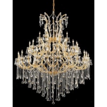 Maria Theresa 49 Light 60" Wide Crystal Chandelier with Clear Royal Cut Crystals
