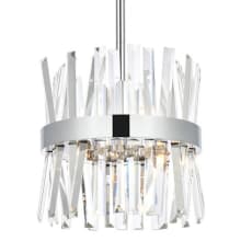 Serephina 6 Light 12" Wide Crystal Pendant with Clear Crystal Accents