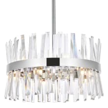 Serephina 10 Light 20" Wide Crystal Pendant with Clear Crystal Accents