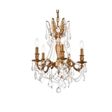 Rosalia 5 Light 18" Wide Crystal Chandelier with Clear Royal Cut Crystals