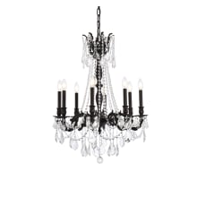 Rosalia 8 Light 24" Wide Crystal Chandelier with Clear Royal Cut Crystals