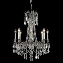 Rosalia 8 Light 24" Wide Crystal Chandelier with Clear Royal Cut Crystals
