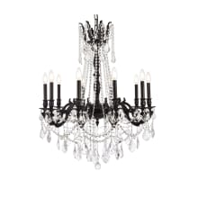 Rosalia 10 Light 28" Wide Crystal Chandelier with Clear Royal Cut Crystals