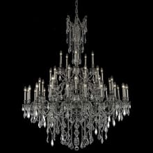 Rosalia 45 Light 54" Wide Crystal Chandelier with Clear Royal Cut Crystals