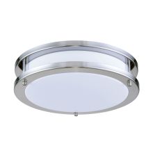 Elitco Single Light 12" Wide LED Flush Mount Ceiling Fixture
