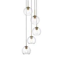 Baxter 5 Light 18" Wide Pendant