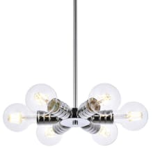 Reyes 6 Light 8" Wide Mini Pendant