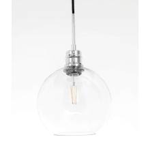 Emett Single Light 8" Wide Mini Pendant