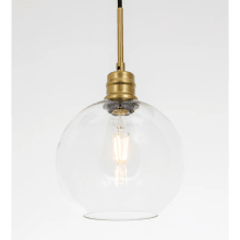 Emett Single Light 8" Wide Mini Pendant