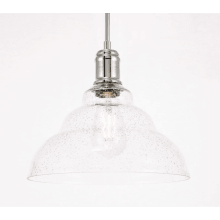 Gil Single Light 11" Wide Pendant