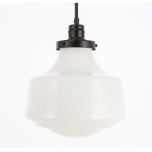 Lyle Single Light 11" Wide Pendant with Frosted Glass