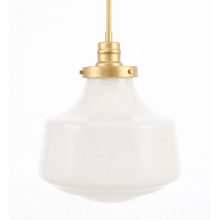 Lyle Single Light 11" Wide Pendant with Frosted Glass