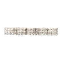 Ollie 5 Light 34" Wide Bathroom Vanity Light with Clear Royal Cut Crystals