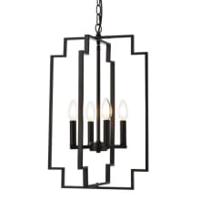 Rosenfeld 4 Light 14" Wide Pendant