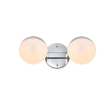 Majesty 2 Light 5" Tall Bathroom Sconce