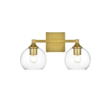 Foster 2 Light 9" Tall Bathroom Sconce