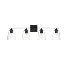 Harris 4 Light 10" Tall Bathroom Sconce