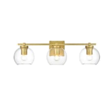 Juelz 3 Light 7" Tall Bathroom Sconce