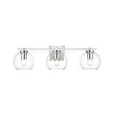 Juelz 3 Light 7" Tall Bathroom Sconce