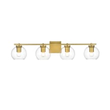 Juelz 4 Light 7" Tall Bathroom Sconce