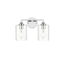 Mayson 2 Light 10" Tall Bathroom Sconce